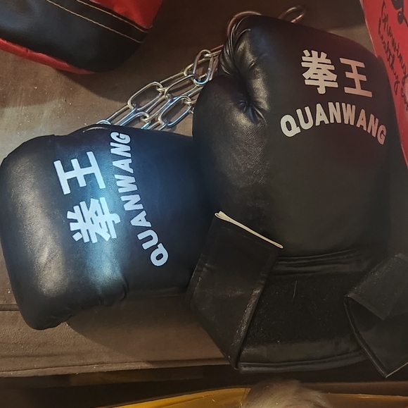 Kids Durable Heavy Duty Resistant to Play Boxing  Sandbag Hollow Punch Bag - Picture 2 of 7